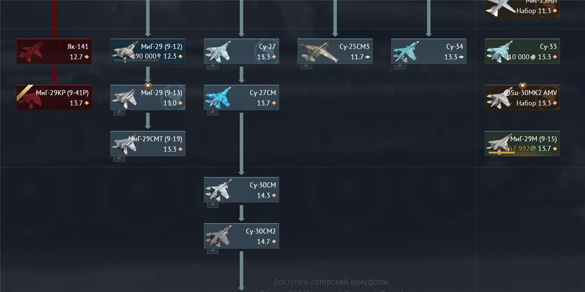 продажа аккаунта к игре War Thunder